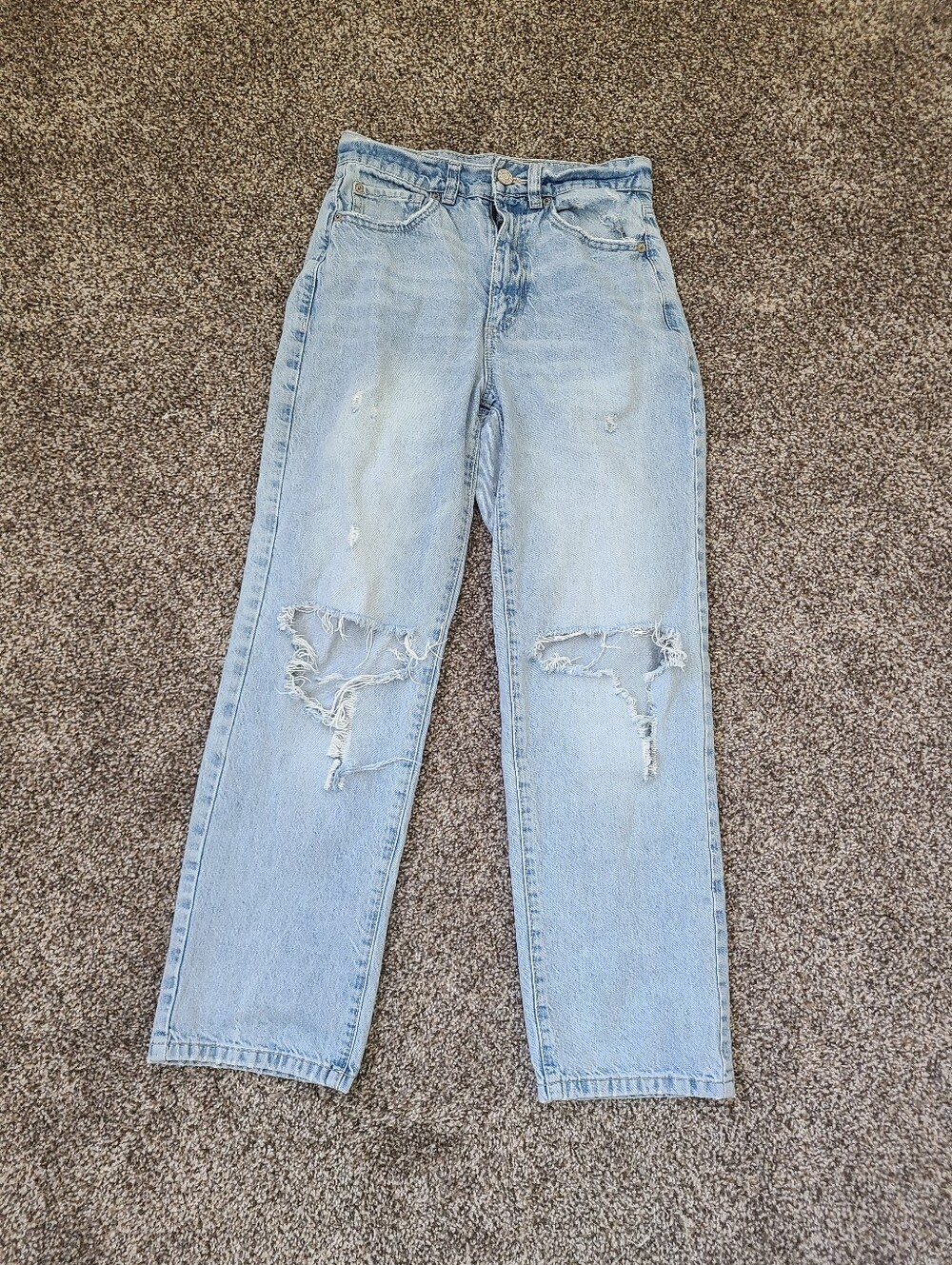 Garage Denim Vintage Straight Light Wash Jean Size 3/26